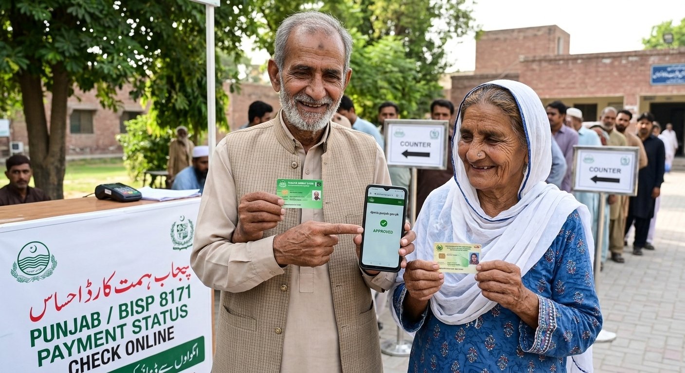 Punjab Himmat Card and BISP 8171 Payment Status Check Online Guide